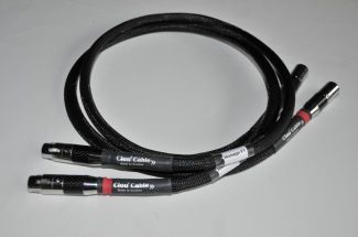 Clou Cable Homage med skärmning i vitt och kontakter i metall