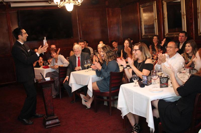 South Florida magician adult birthday party