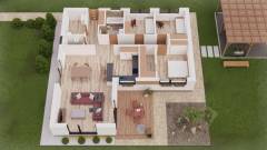Bungalov s valbovou střechou 111 – náhled 1