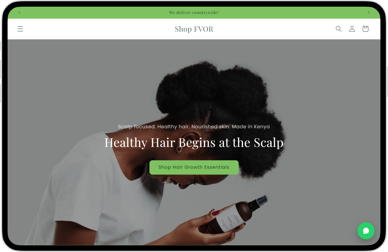 Shop FVOR – E-commerce Site