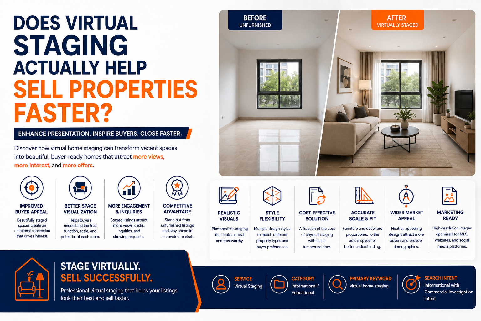 Does Virtual Staging Actually Help Sell Properties Faster?