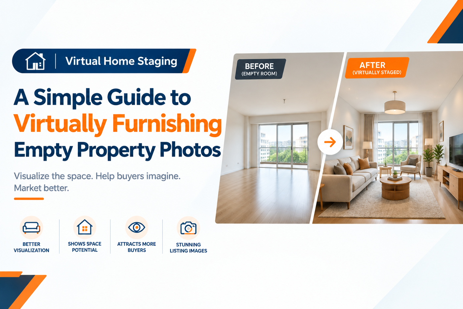 A Beginner’s Guide to Virtual Home Staging for Empty Properties