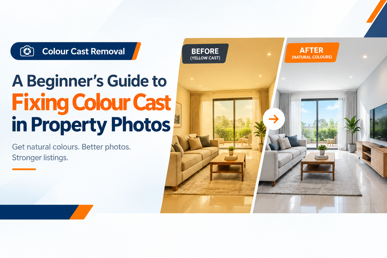 A Beginner's Guide to Fixing Colour Cast in Property Photos