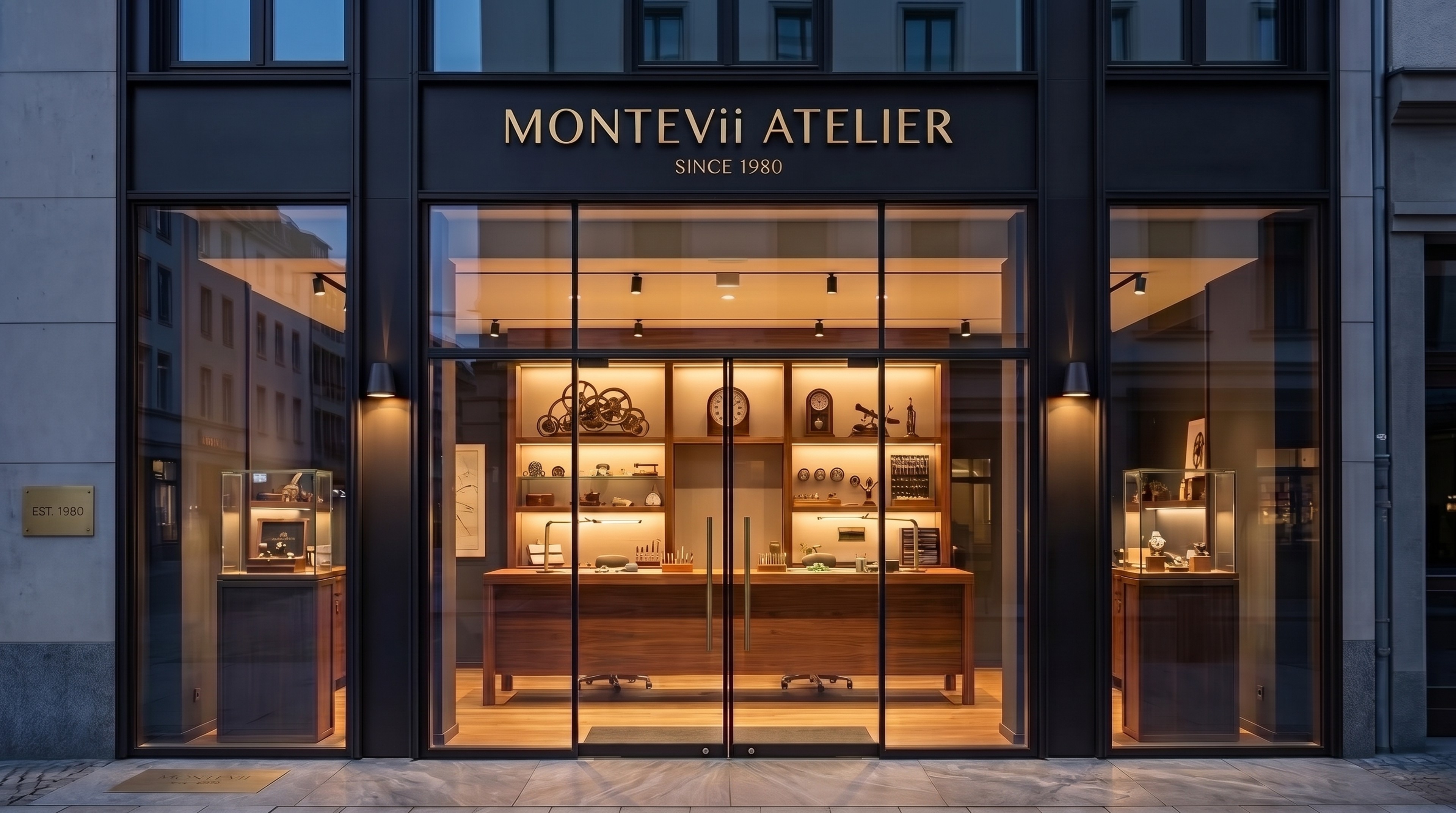 The MONTEVii atelier on Westcliff Drive, Newport Beach