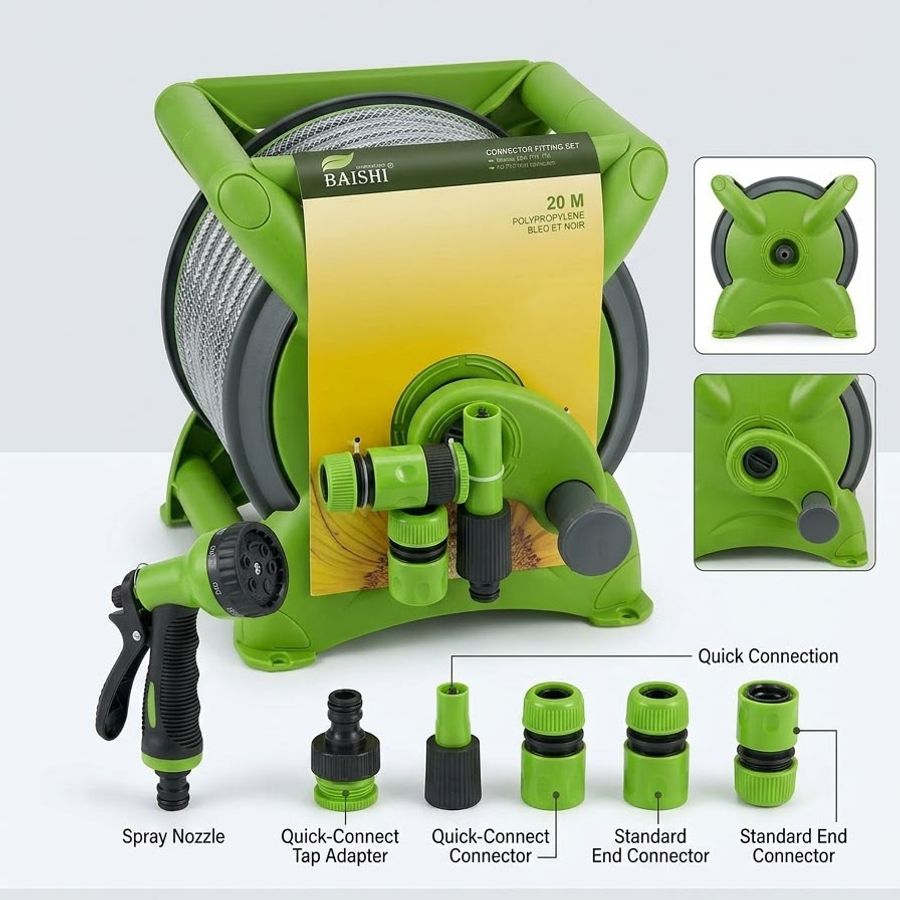 1/2" hose with reel