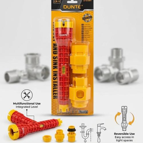 3-Piece Kitchen Sink Valve Wrench Set (Carded)