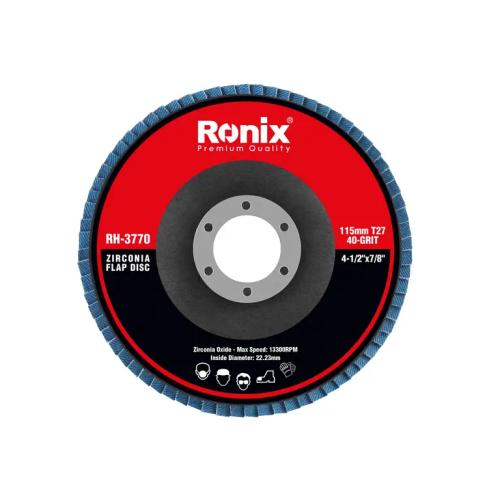 Ronix Zirconium Grinding Flap Disc 115mm 40gm