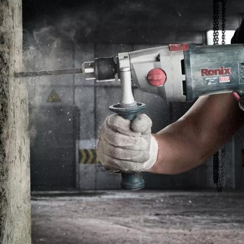 Ronix Corded Impact Drill 13mm 1050W