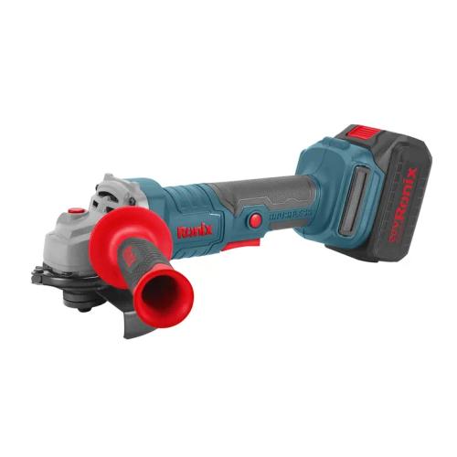 Ronix Cordless Brushless Angle Grinder 125mm 20V Kit