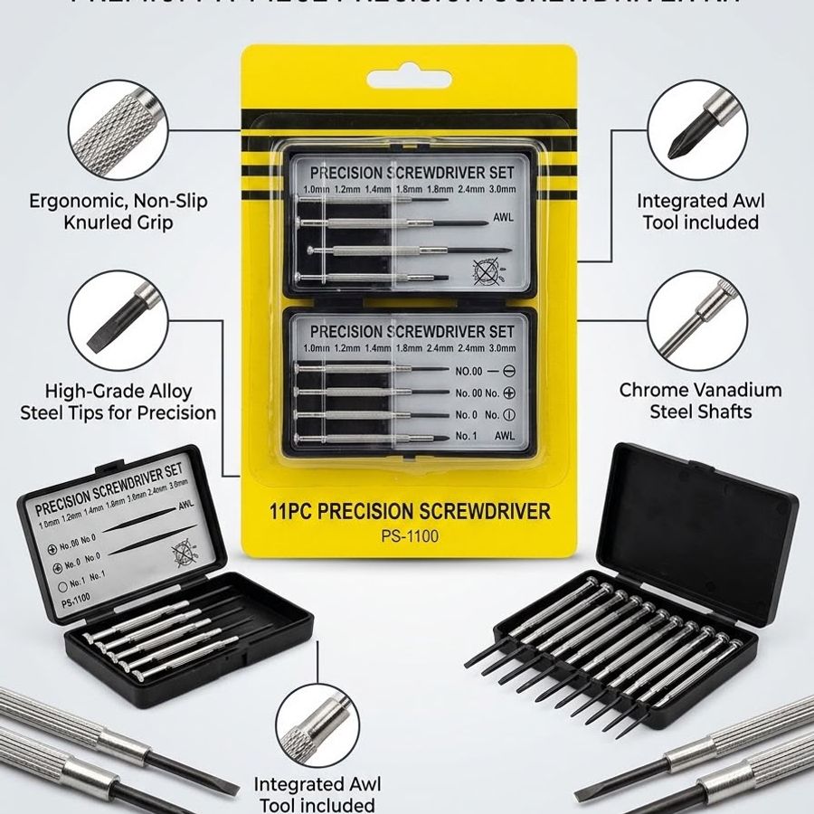 Watch screwdriver set