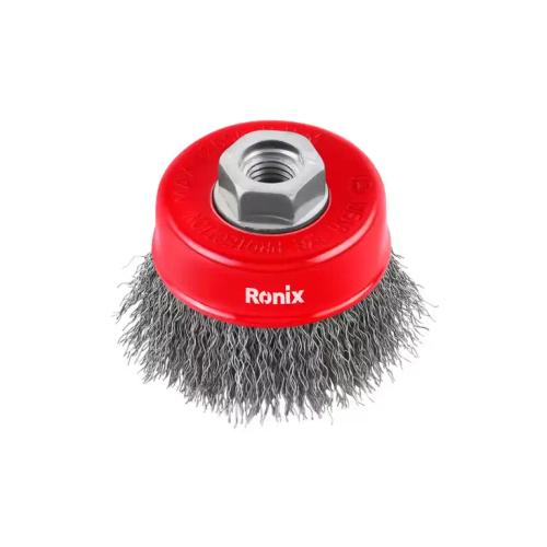 Ronix 75mm Crimped Wire Cup Brush