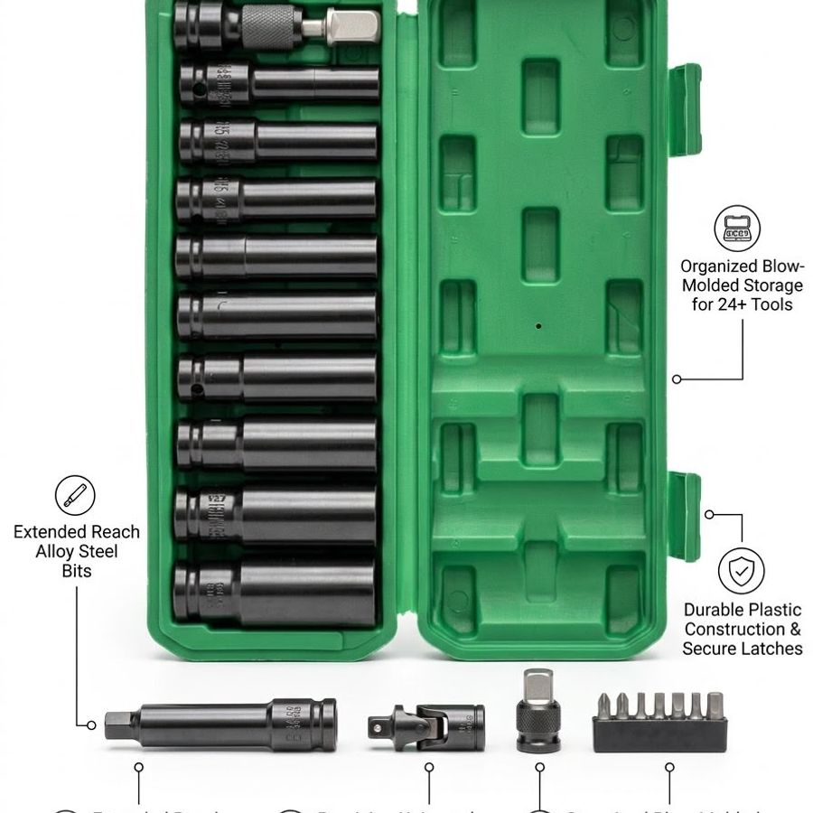 10-Piece Socket Set