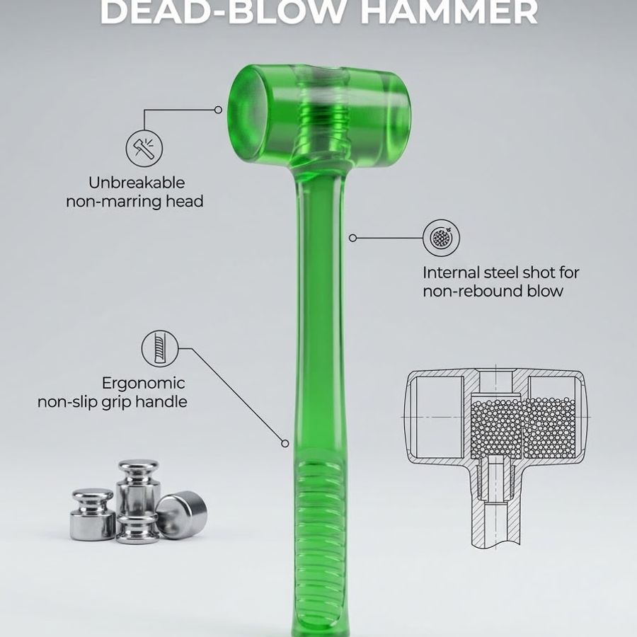 non marring dead blow hammer for tiles