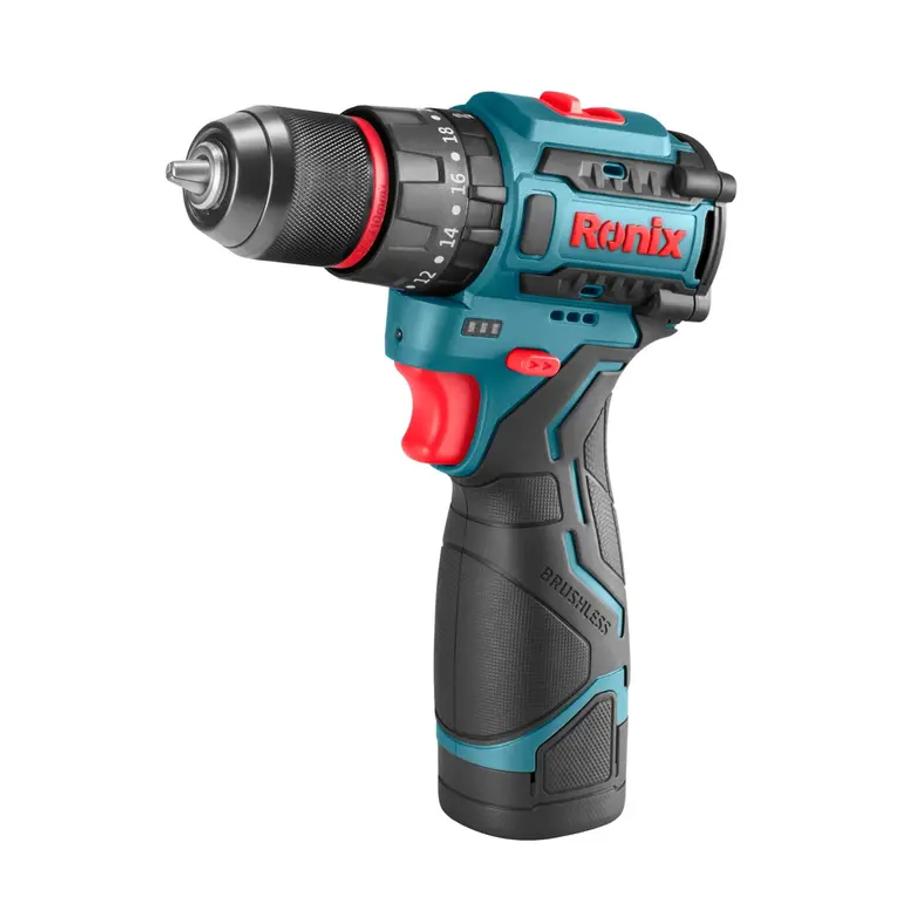 Ronix Cordless Brushless Drill Driver 16V 55Nm