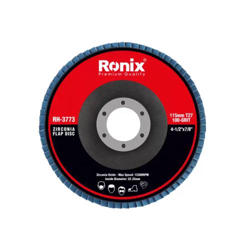 Ronix Zirconium Grinding Flap Disc 115mm