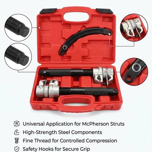 coil spring compressor tool set