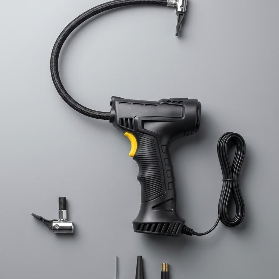 Battery-Powered Car Tire Inflator