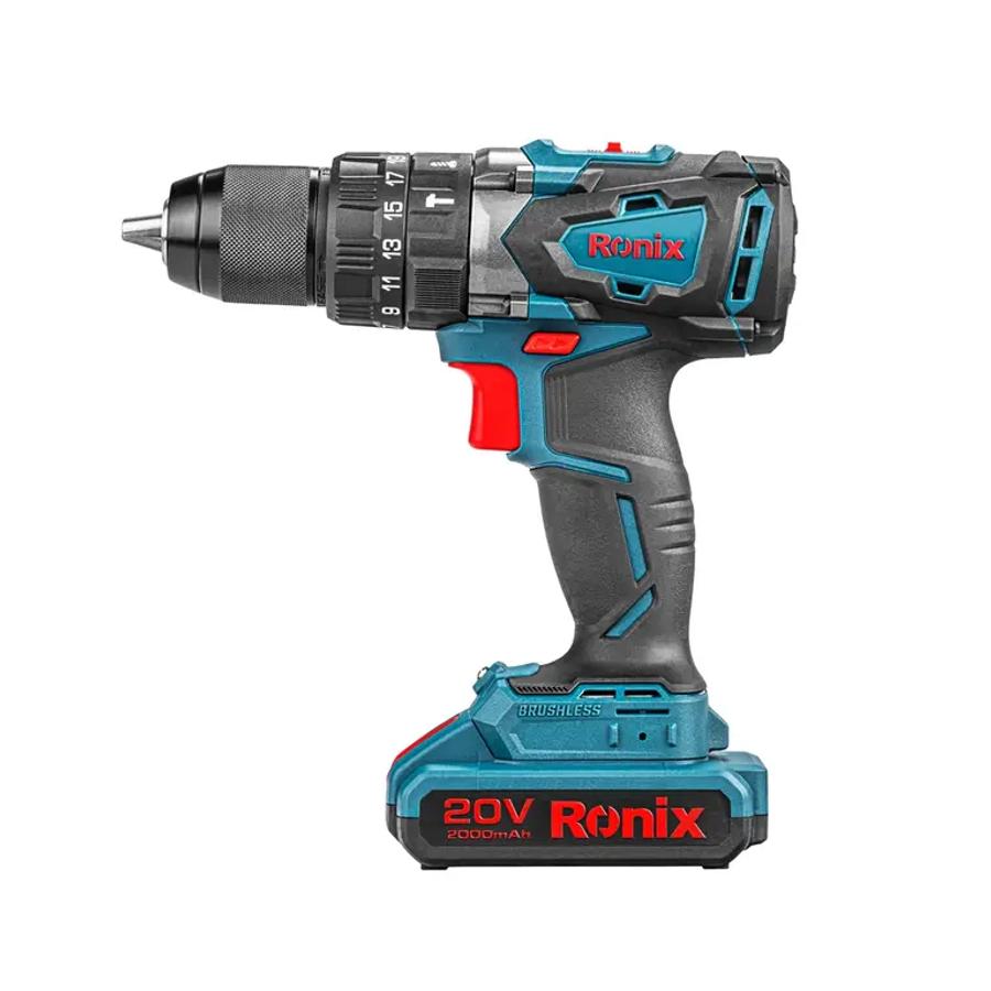 Ronix 20V Brushless Drill Kit