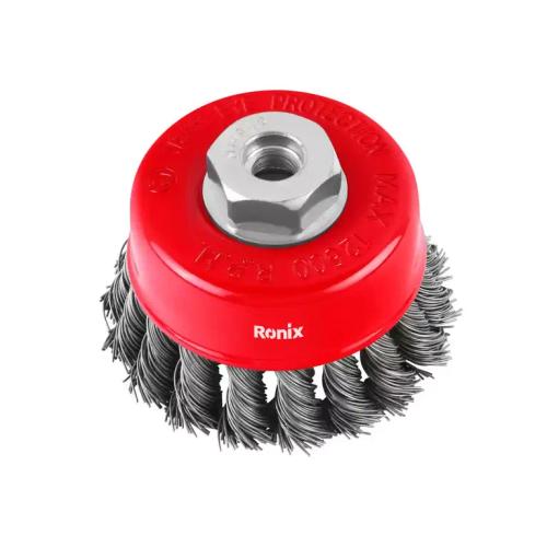 Ronix 75mm Twisted Knot Cup Brush