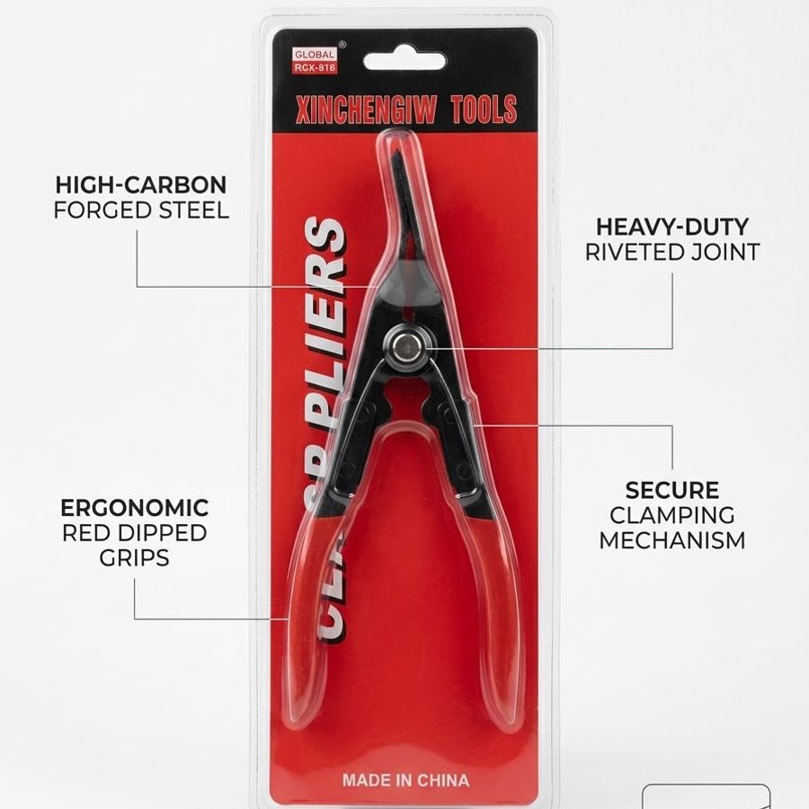 Automotive upholstery pliers