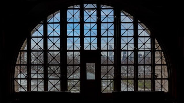 Pattern study — the great hall windows