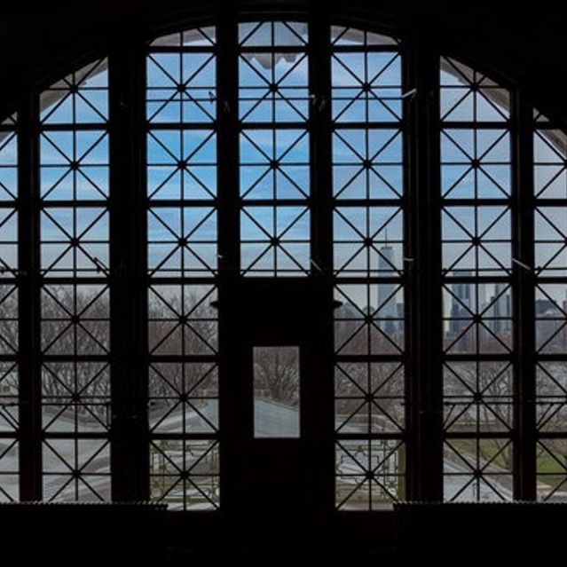 Pattern study — the great hall windows