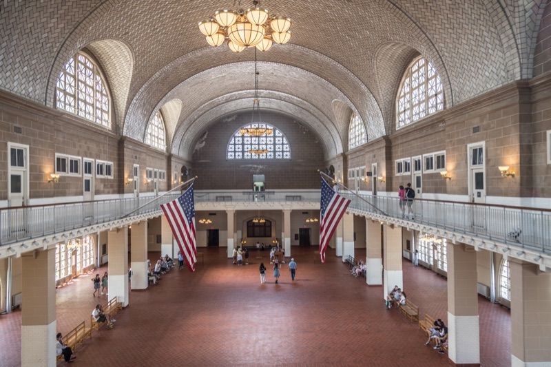 Pattern study — the vaulted hall