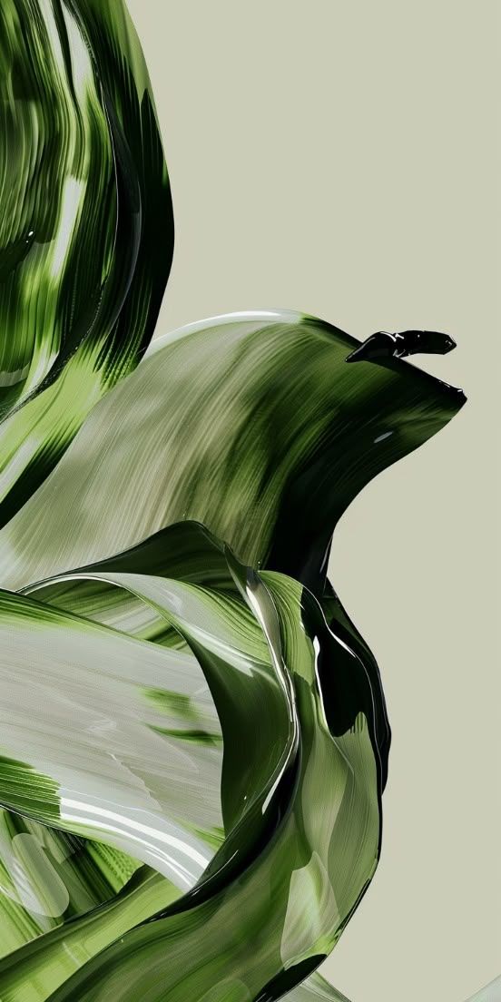 Green abstract Image