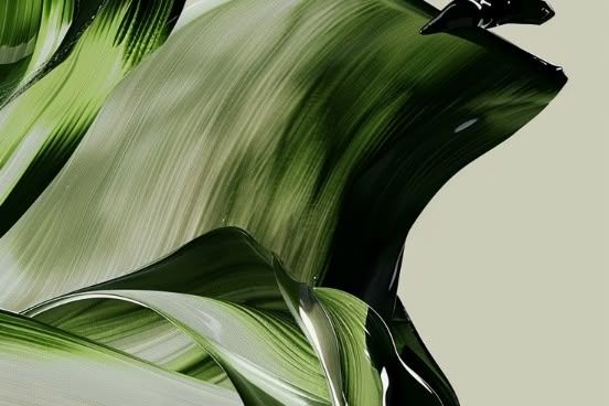 Green abstract Image