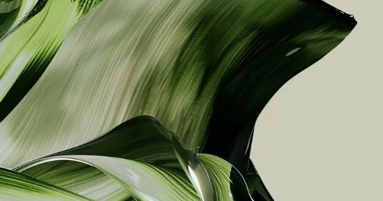 Green abstract Image