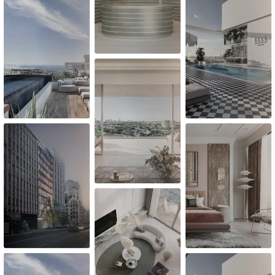 The One Atelier's showcase