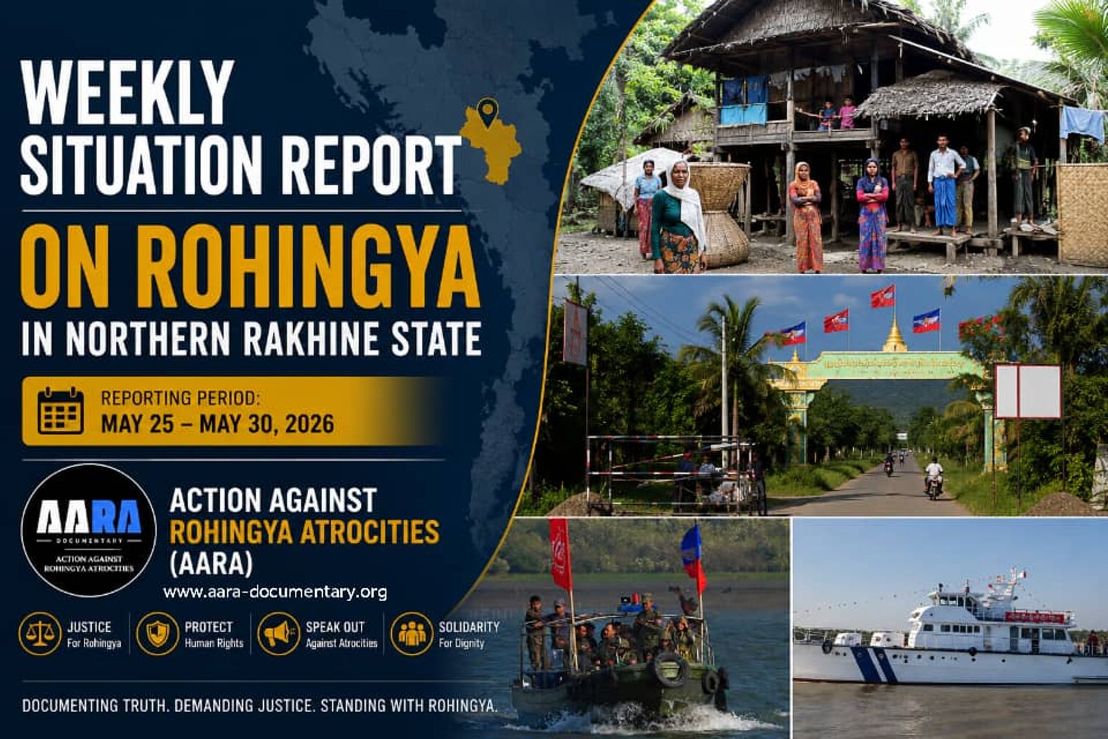 Weekly Situation Report On Rohingya In Northern Rakhine (Arakan) State