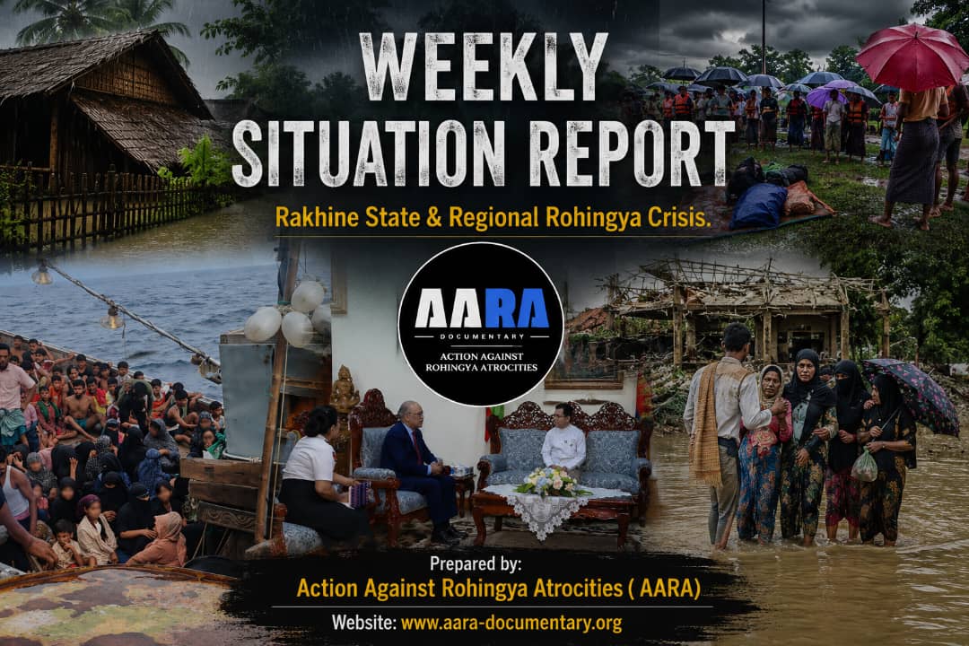 Weekly Situation Report: Airstrikes, Deadly Floods, and Boat Tragedies Deepen the Rohingya Crisis