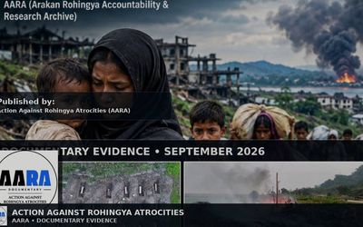 Rohingya in Arakan State: Airstrikes, Mass Arrests and Land Seizures Intensify in September 2026