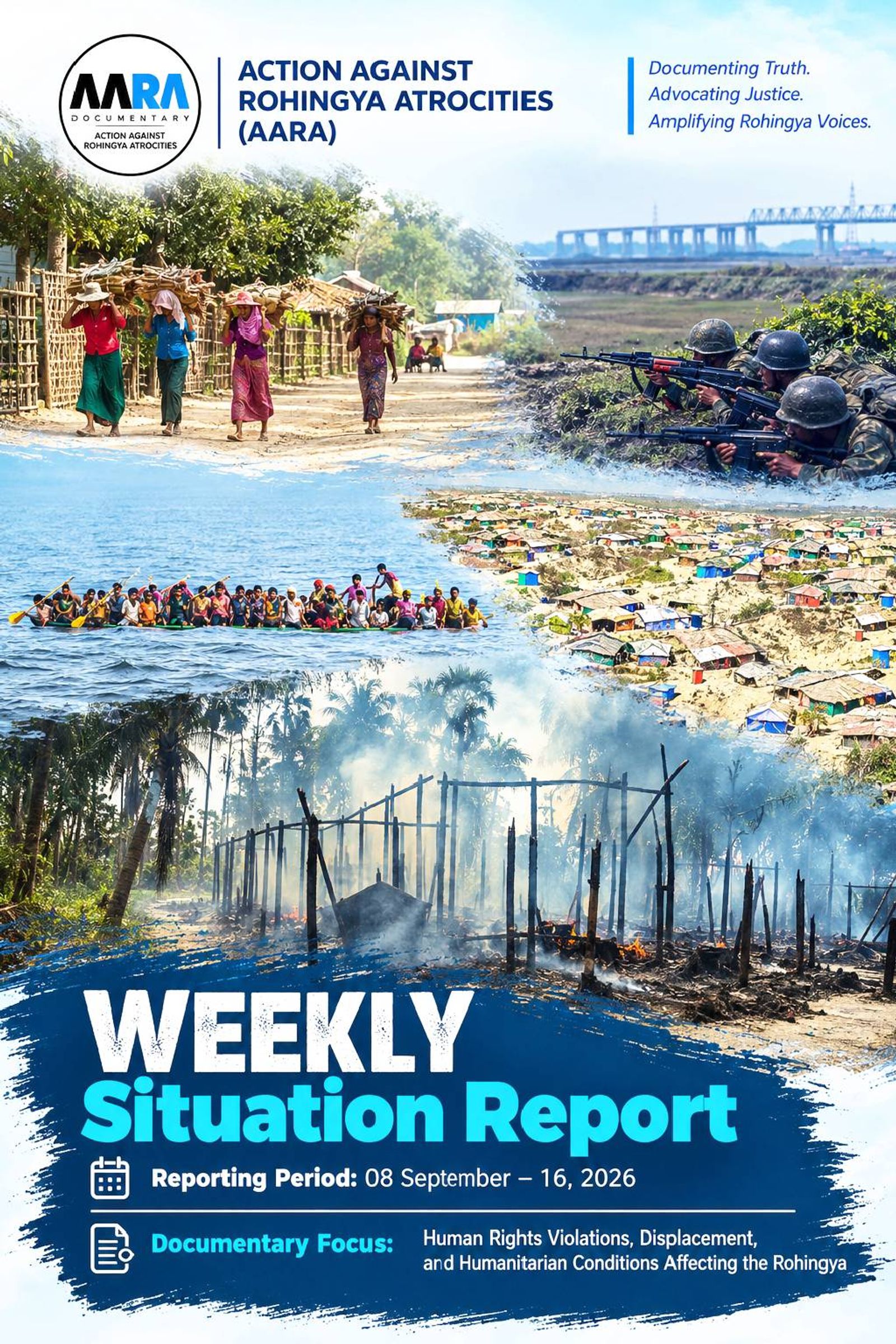 Rohingya Situation Report: Escalating Conflict, Atrocities and Forced Displacement in Rakhine