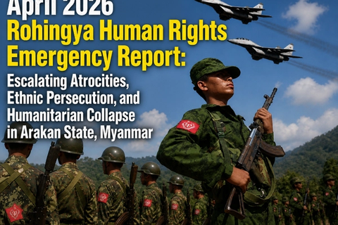 April 2026 Rohingya Emergency Report: Escalating Atrocities and Humanitarian Collapse in Arakan State