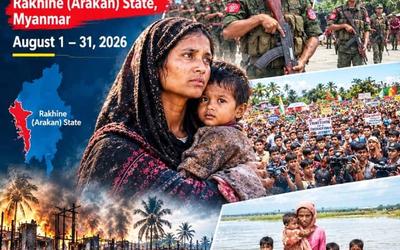 August 2026 Rohingya Report: Land Confiscation, Forced Displacement and Abuses in Rakhine State