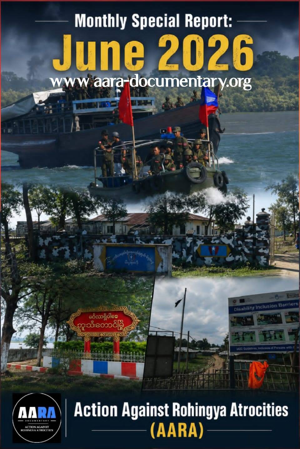 AARA Monthly Report: Escalating Human Rights Violations Against Rohingya in Rakhine State | June 2026