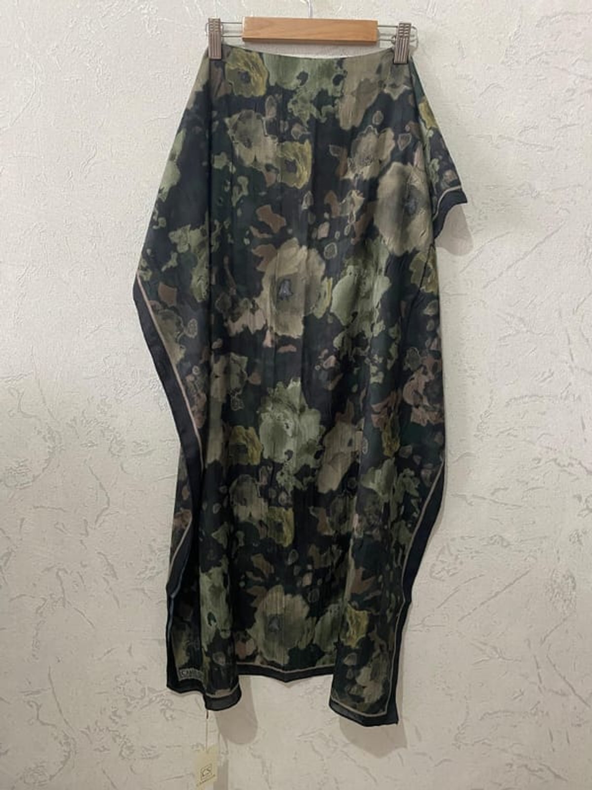 Pretty Kraş Şal - Yeşil -Siyah