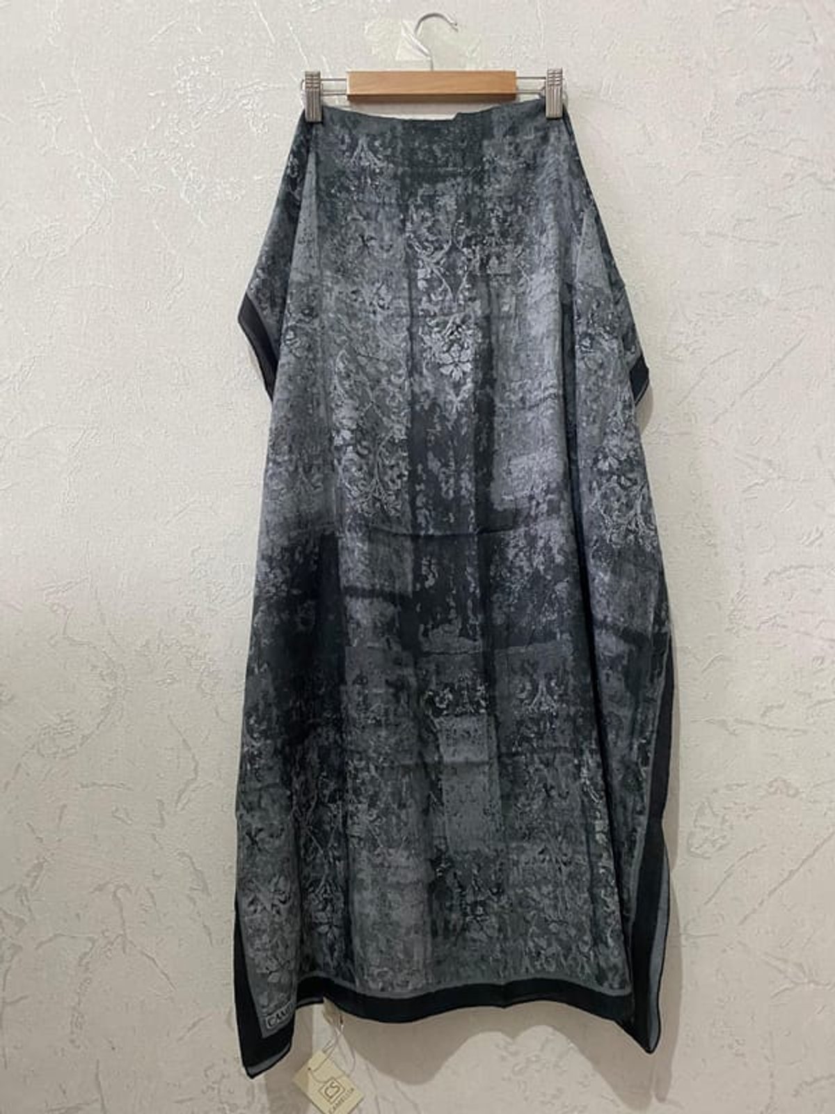 Mahzel Kraş Şal - Siyah- Gri