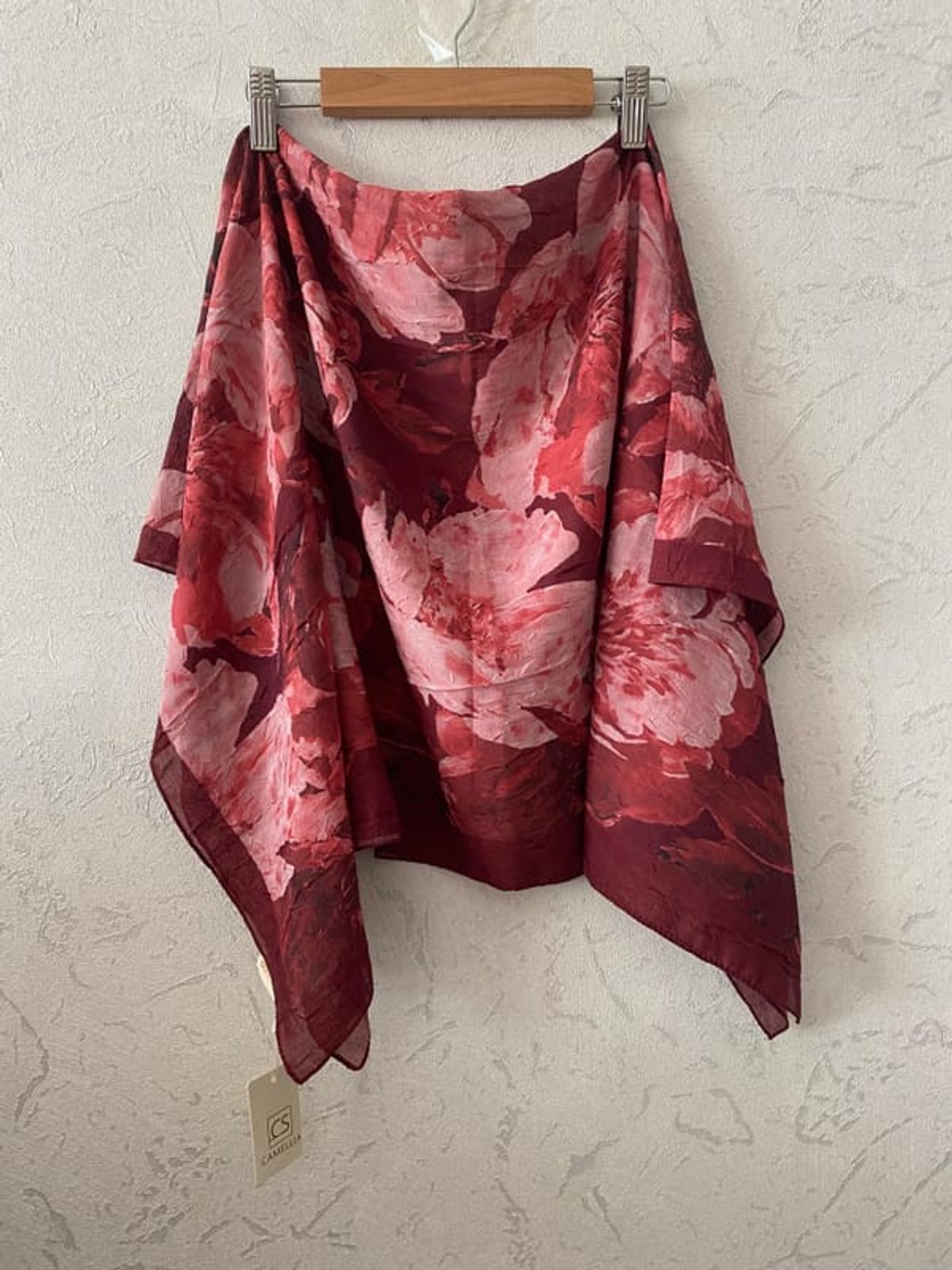 Aura Kraş Eşarp - Bordo