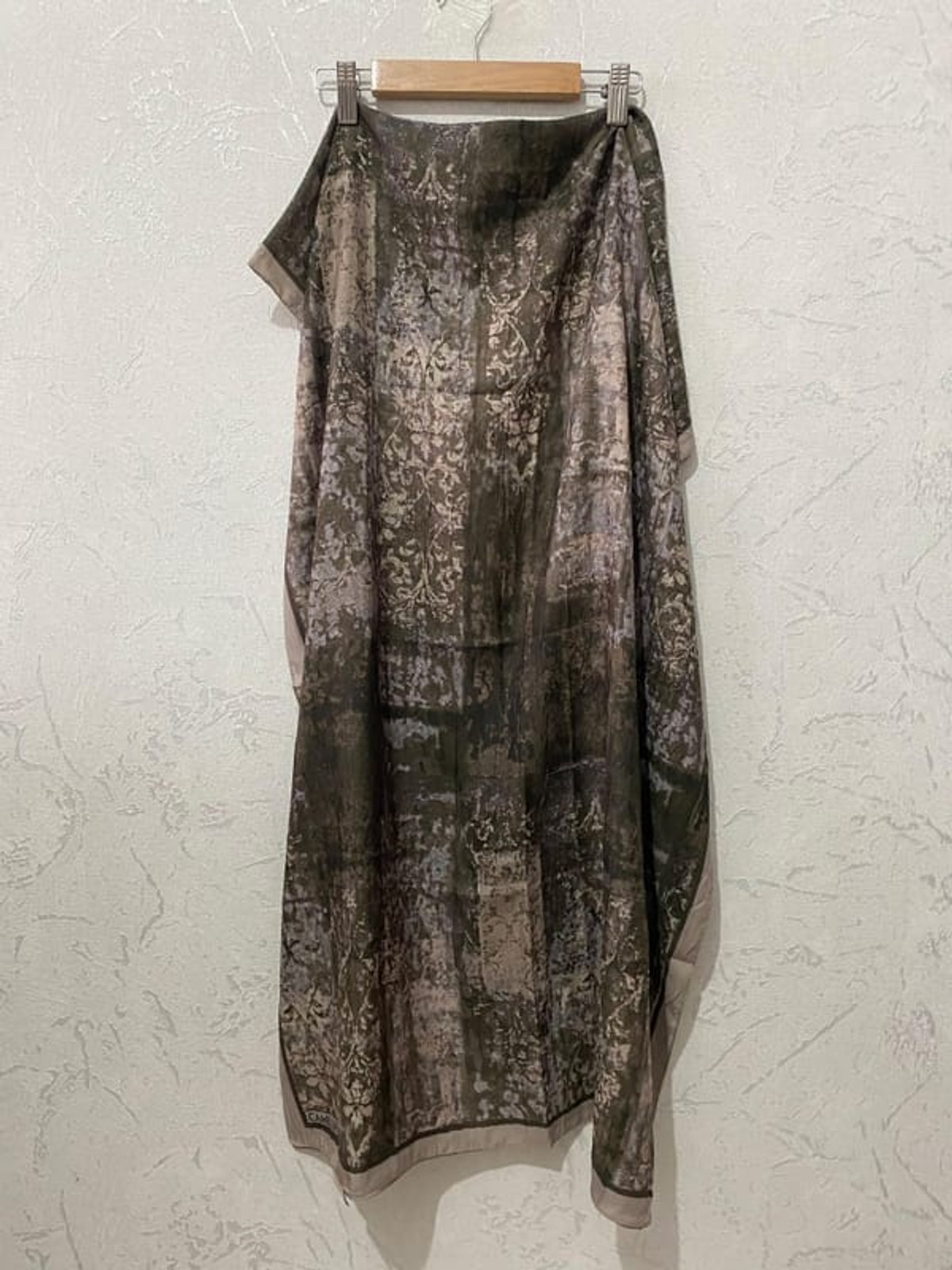 Mahzel Kraş Şal - Haki- Bej