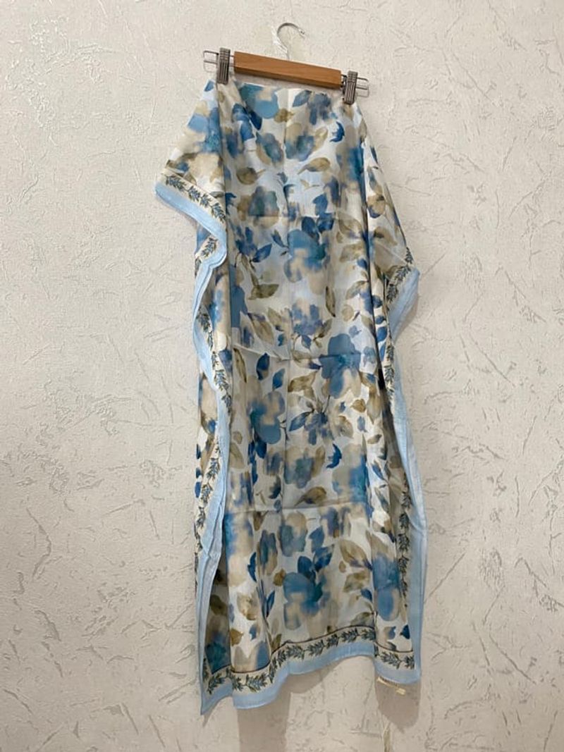 Tokyo Rami Şal - Bebe Mavisi