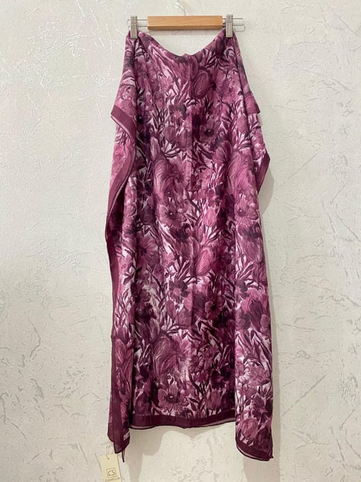 Paradise Kraş Şal- Koyu Mürdüm