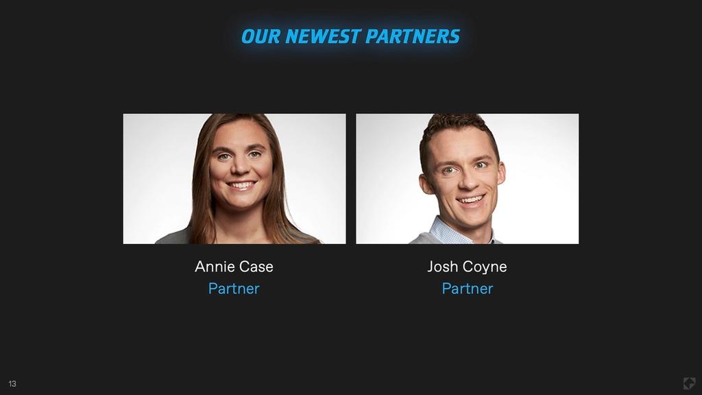 Our newest partners