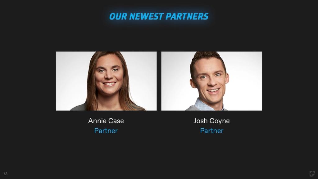 Our newest partners