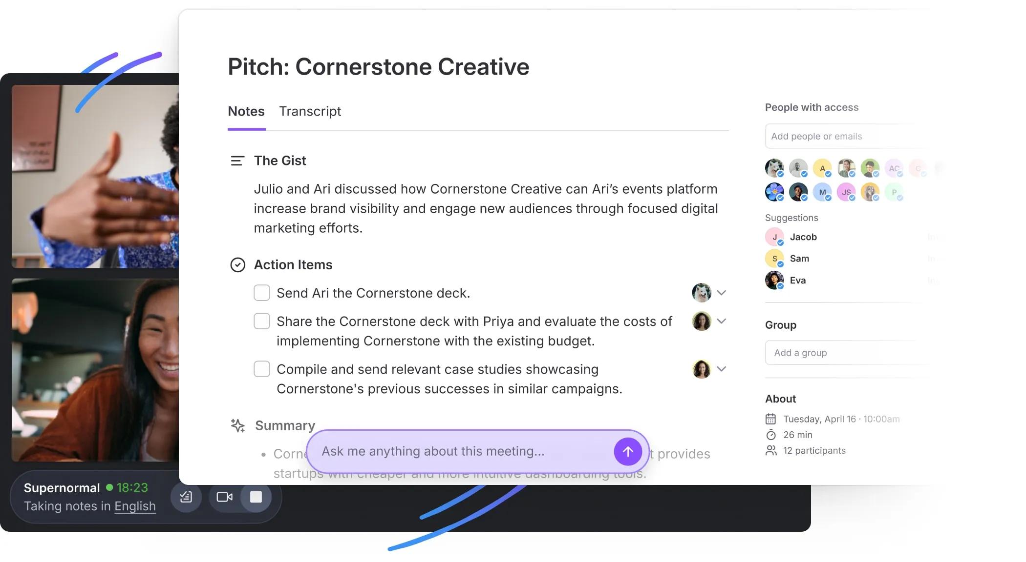 Product screenshot