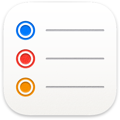 Apple Reminders logo