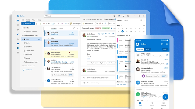 Outlook Calendar screenshot
