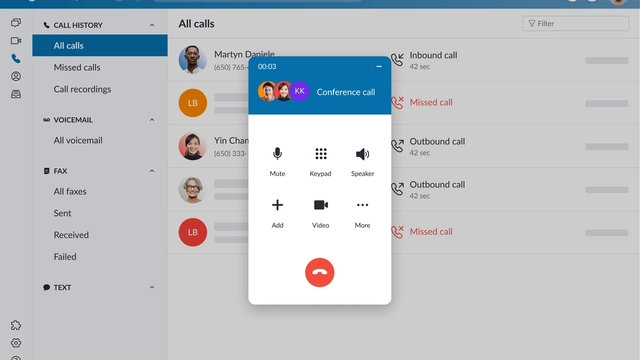 RingCentral screenshot